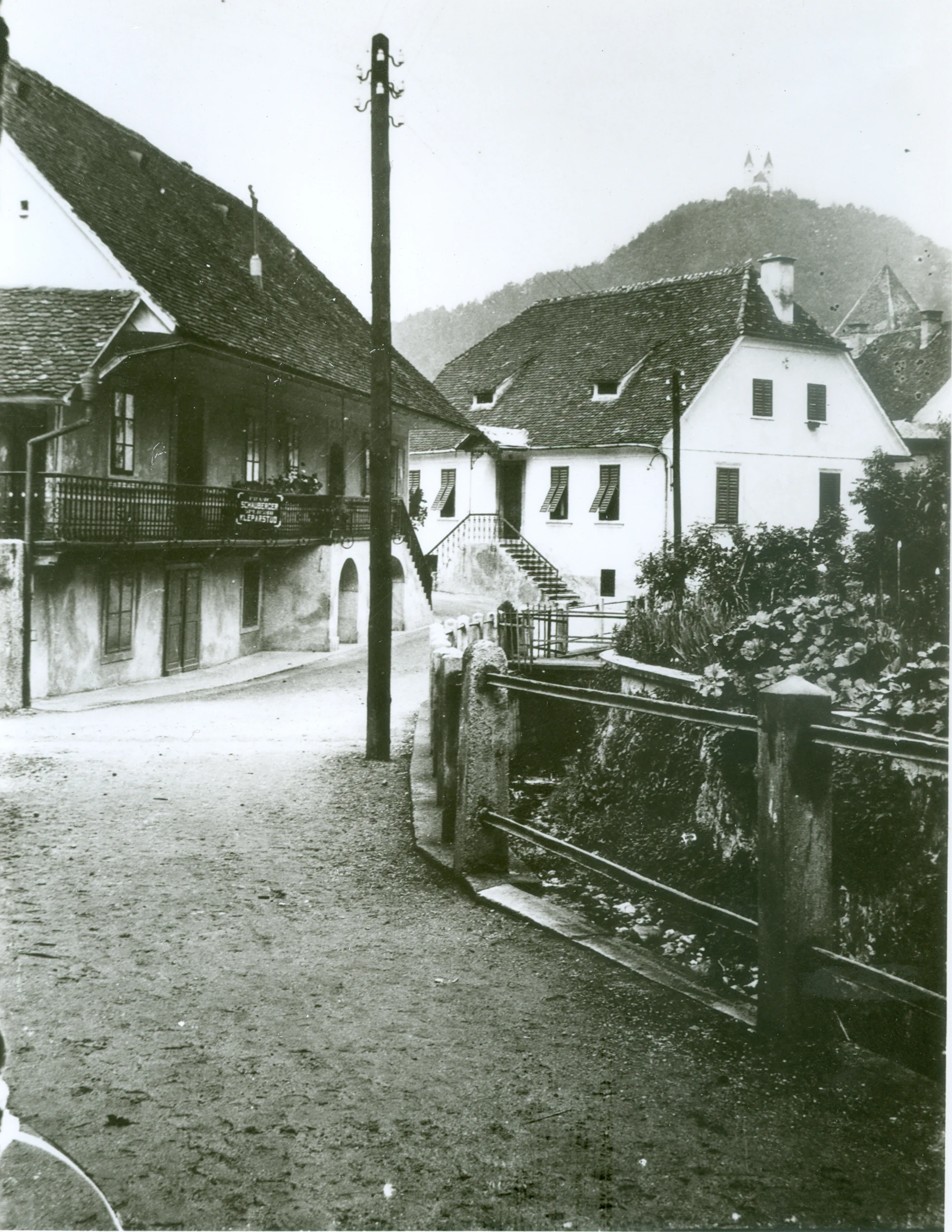 Krašovčeva hiša nekoč