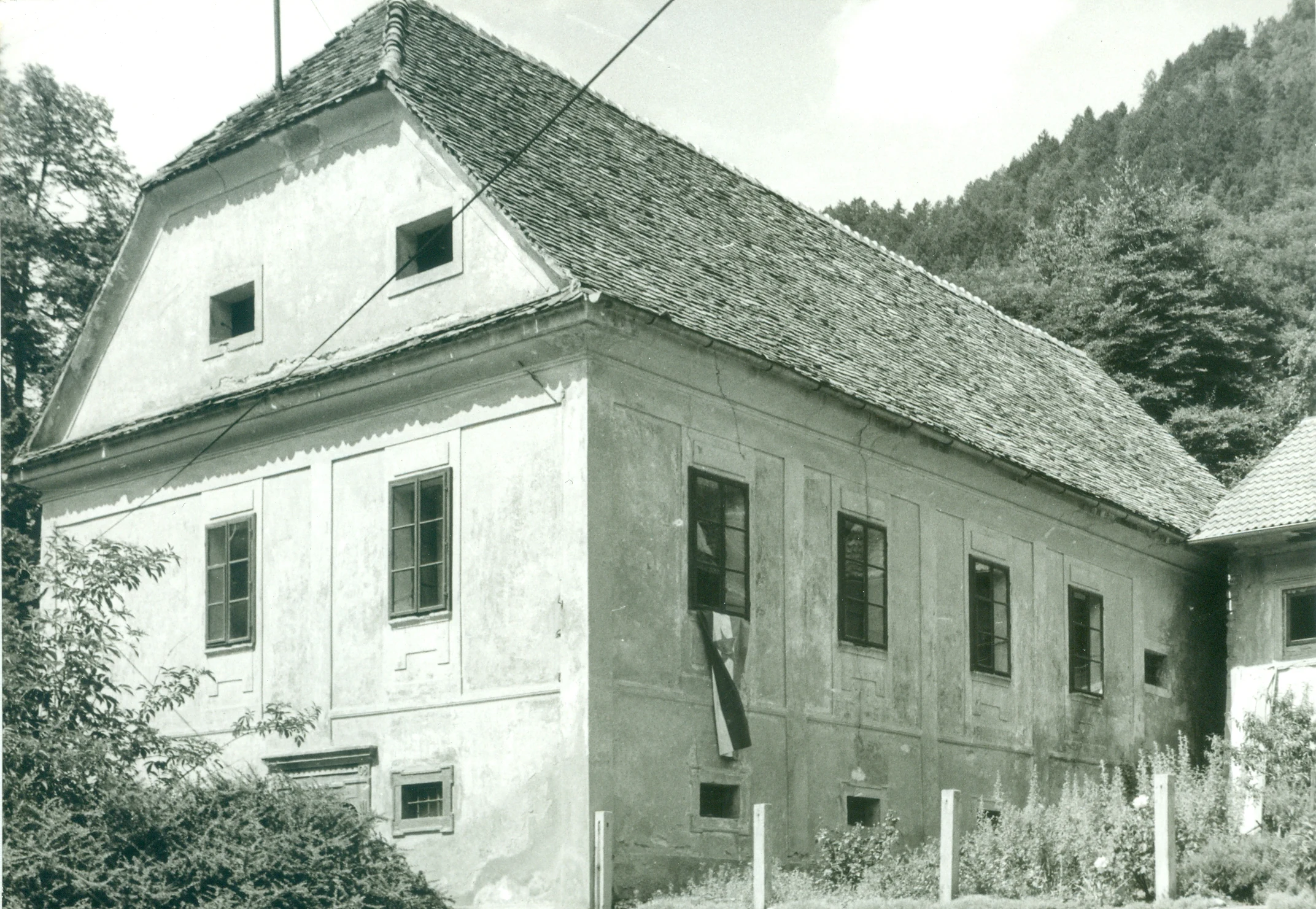 Trška kašča nekoč