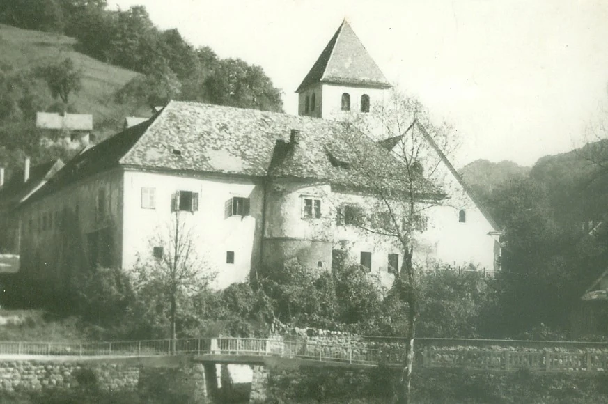 Župnišče nekoč