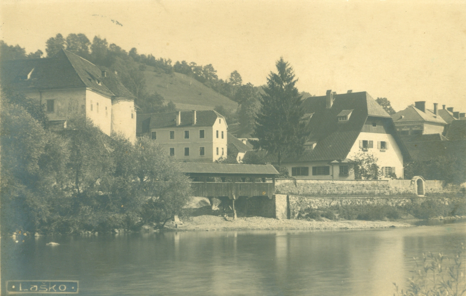 Schwarze Brücke · damals